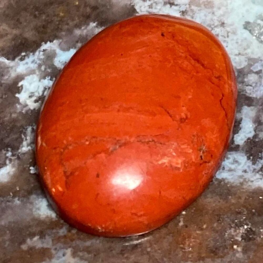 Red Jasper vintage Cabochon